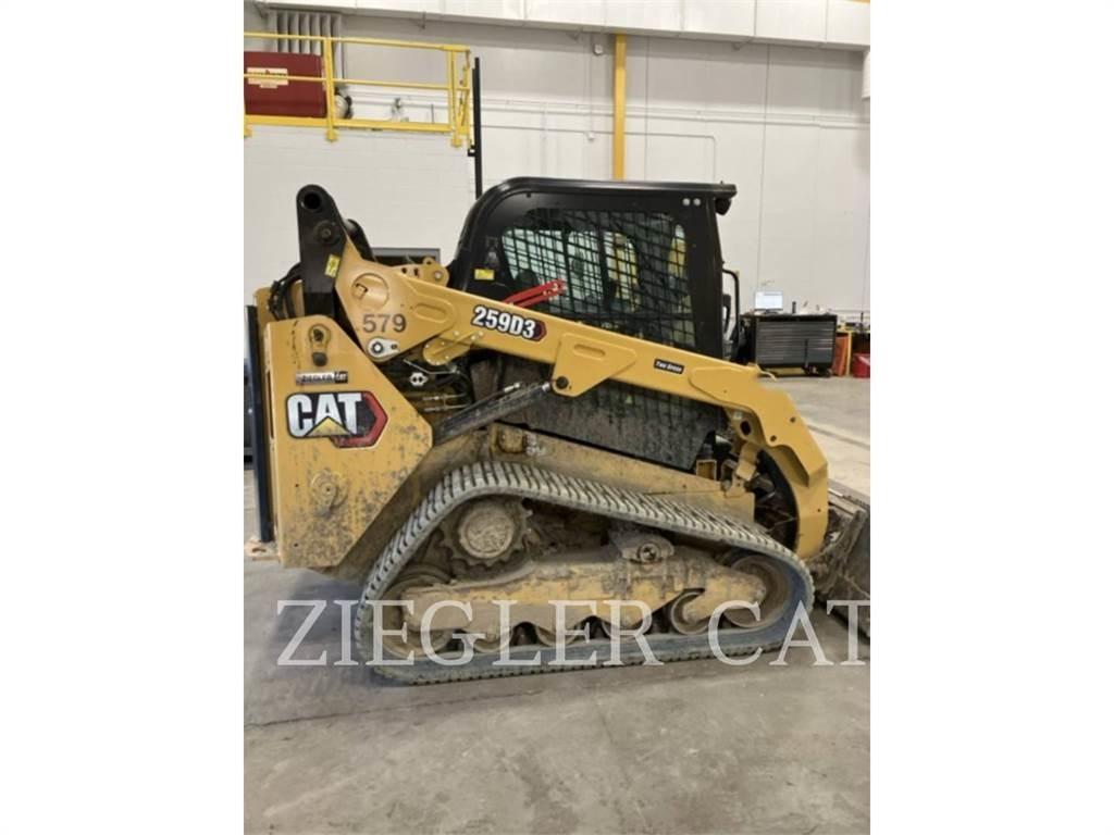 CAT 259D3 Vikšriniai krautuvai