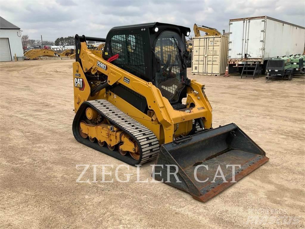 CAT 259D3 Vikšriniai krautuvai