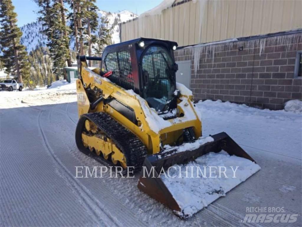 CAT 259D3 Krautuvai su šoniniu pasukimu
