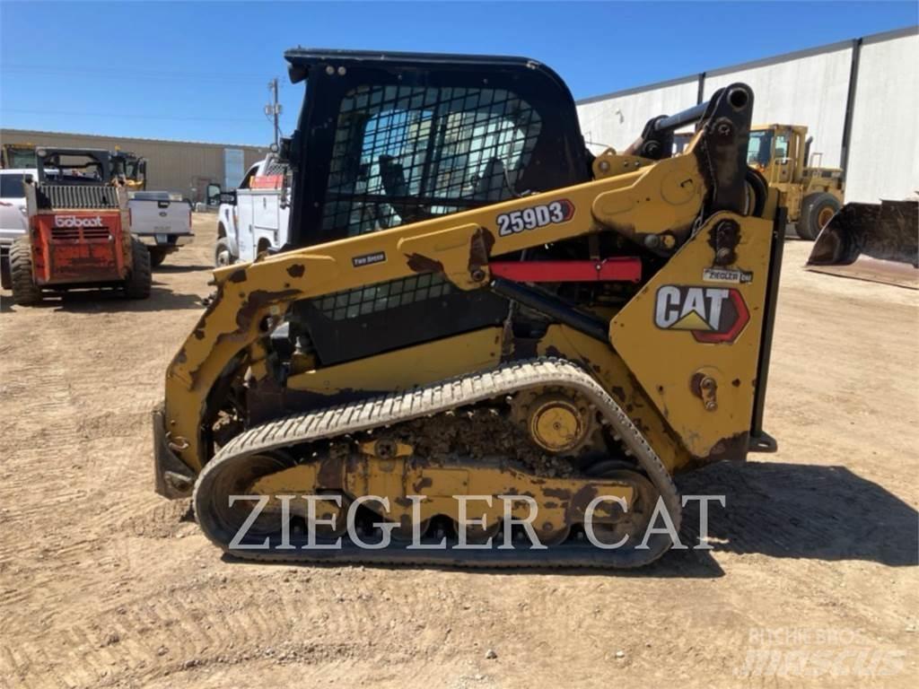 CAT 259D3 Vikšriniai krautuvai