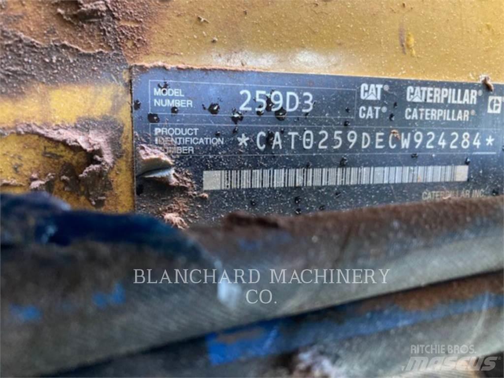 CAT 259D3 Vikšriniai krautuvai