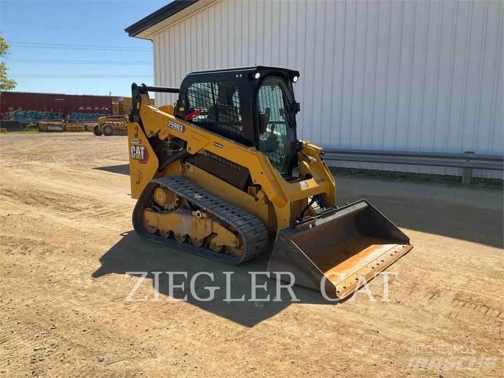 CAT 259D3 Vikšriniai krautuvai