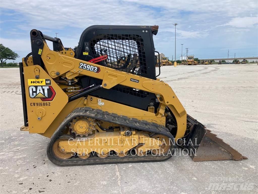 CAT 259D3 Vikšriniai krautuvai