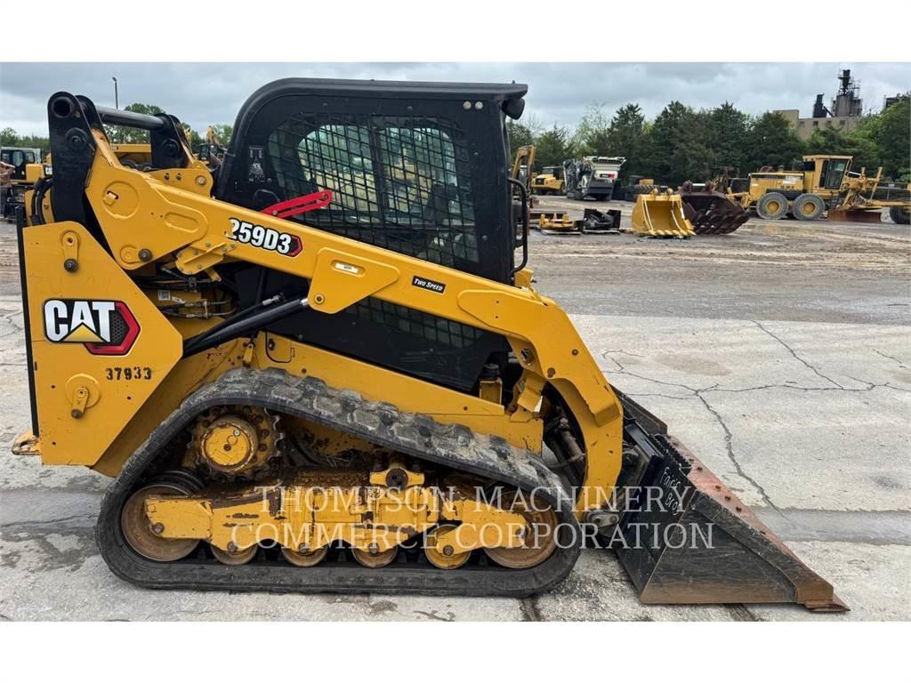 CAT 259D3 Vikšriniai krautuvai
