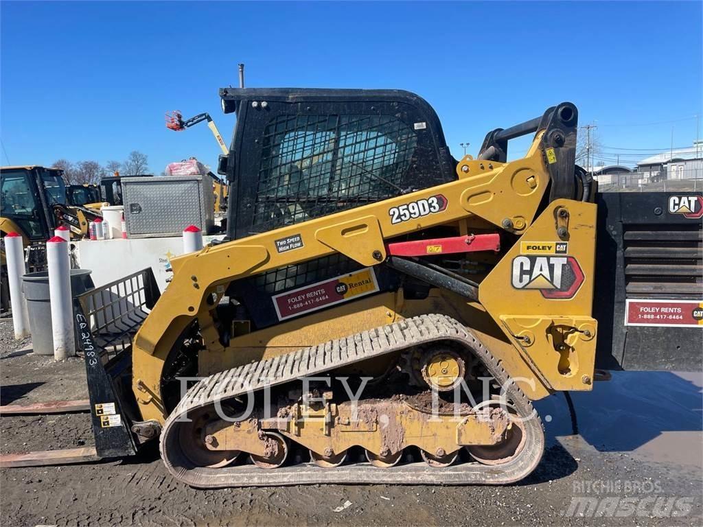 CAT 259D3 Vikšriniai krautuvai