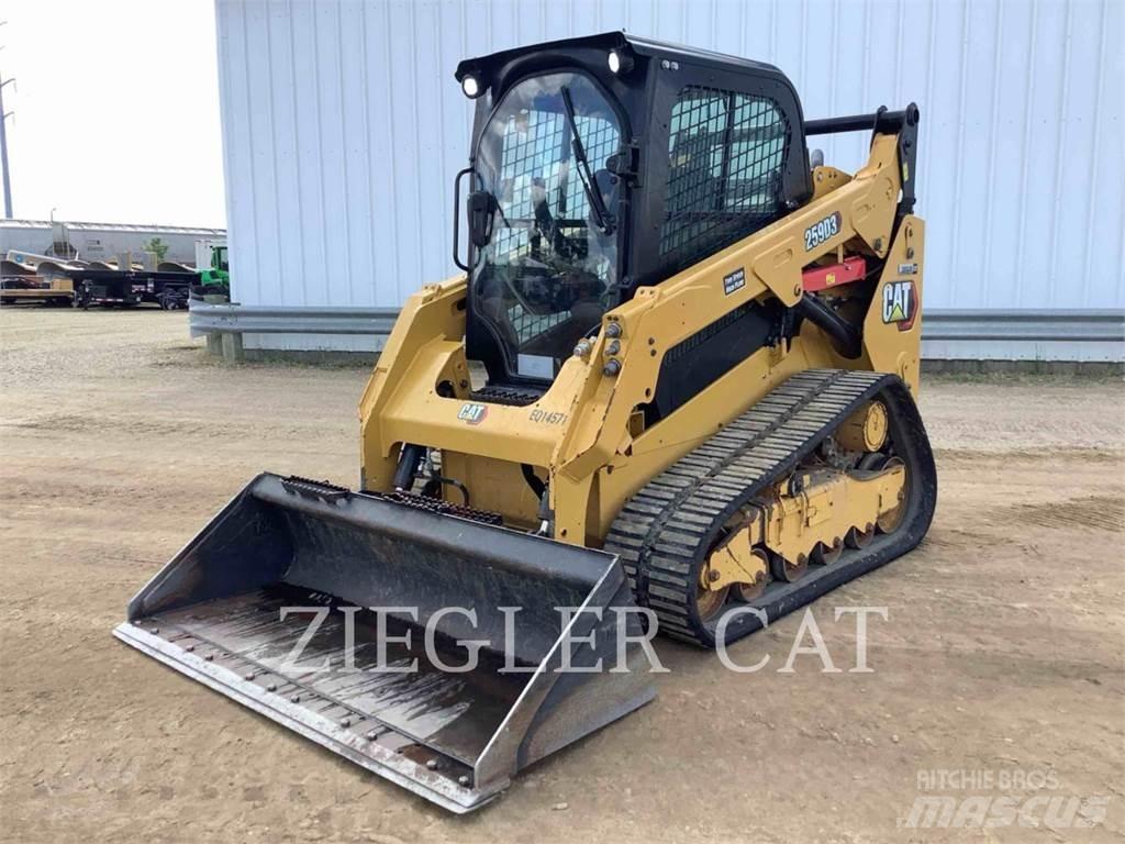 CAT 259D3 Vikšriniai krautuvai