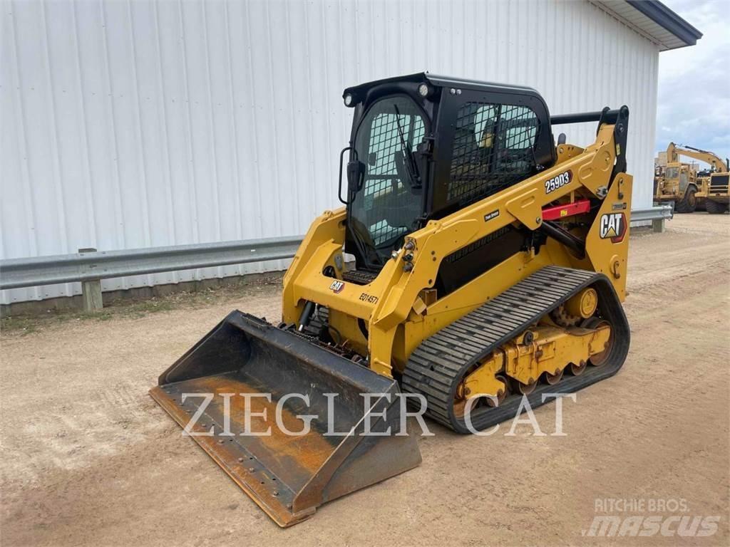 CAT 259D3 Vikšriniai krautuvai