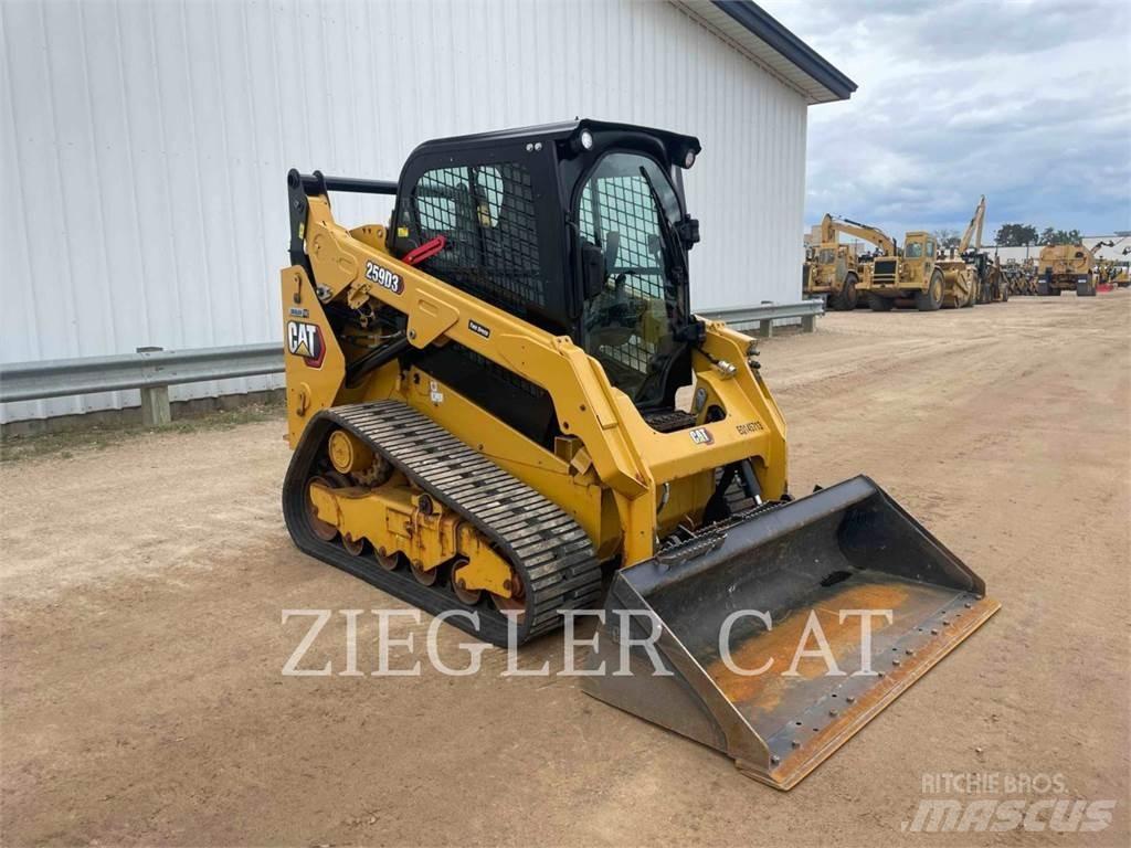 CAT 259D3 Vikšriniai krautuvai