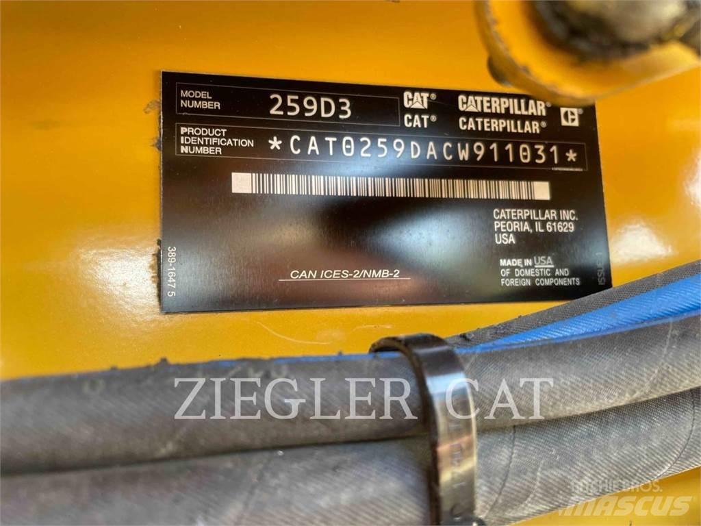 CAT 259D3 Vikšriniai krautuvai