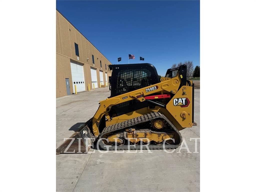 CAT 259D3 Vikšriniai krautuvai
