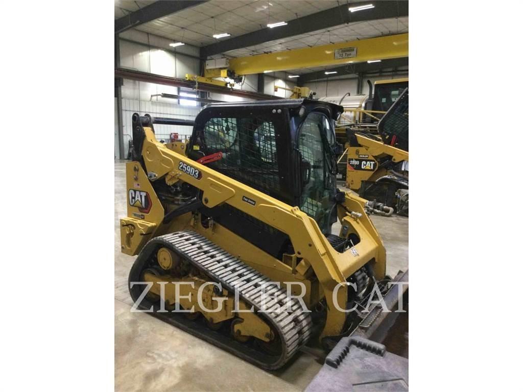 CAT 259D3 Vikšriniai krautuvai