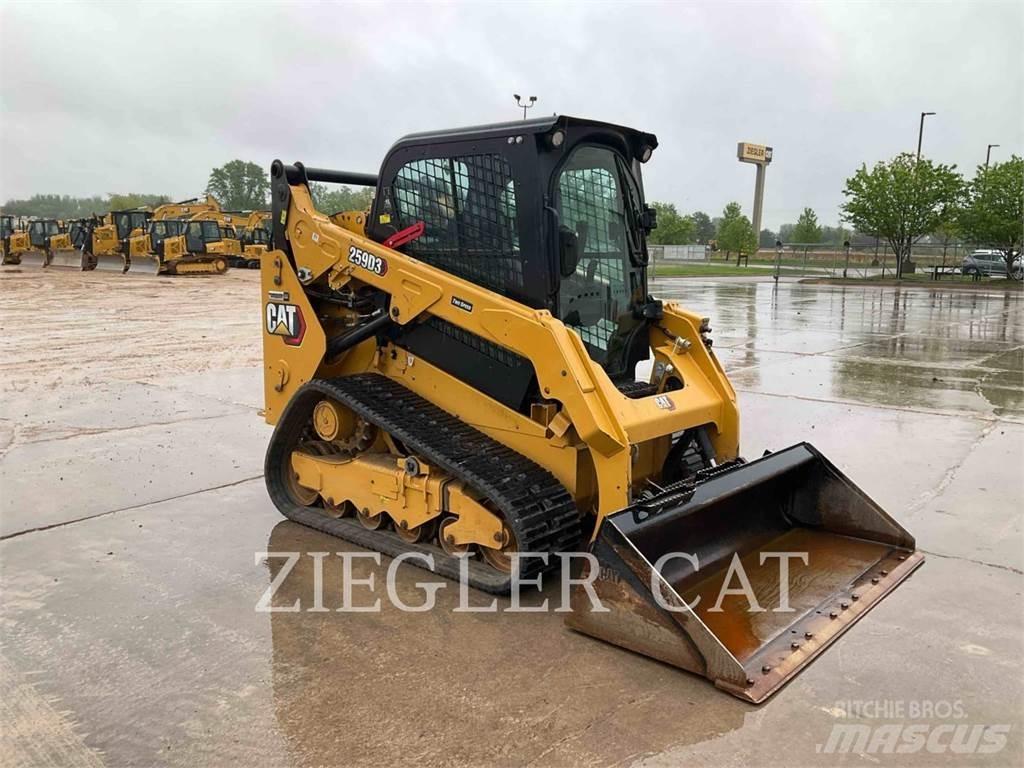 CAT 259D3 Vikšriniai krautuvai