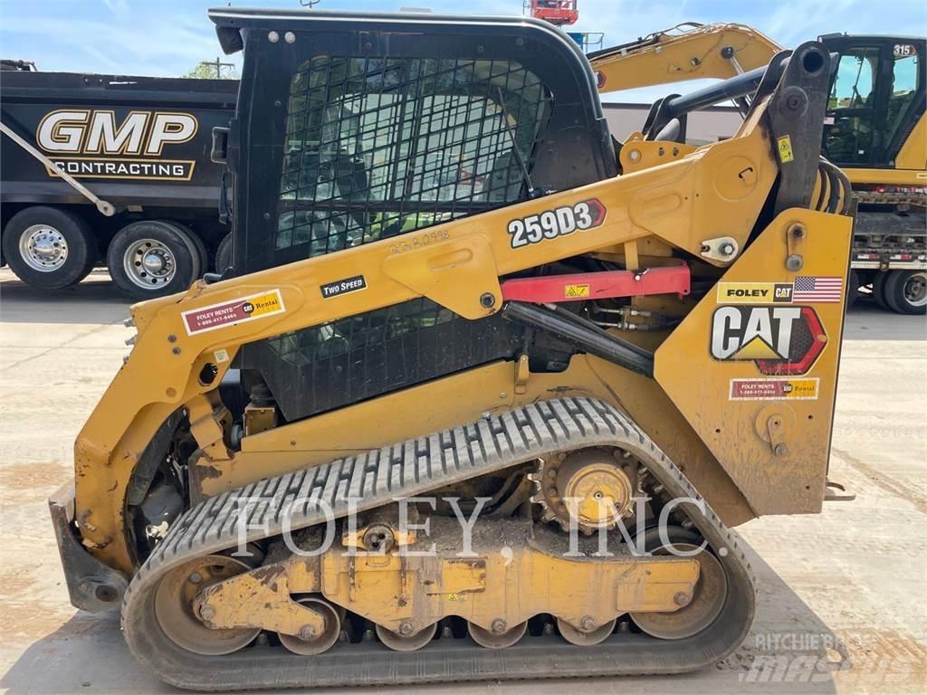 CAT 259D3 Vikšriniai krautuvai