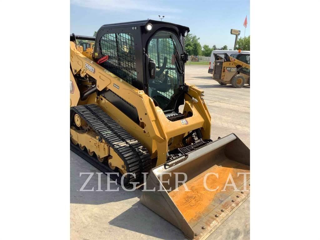 CAT 259D3 Vikšriniai krautuvai
