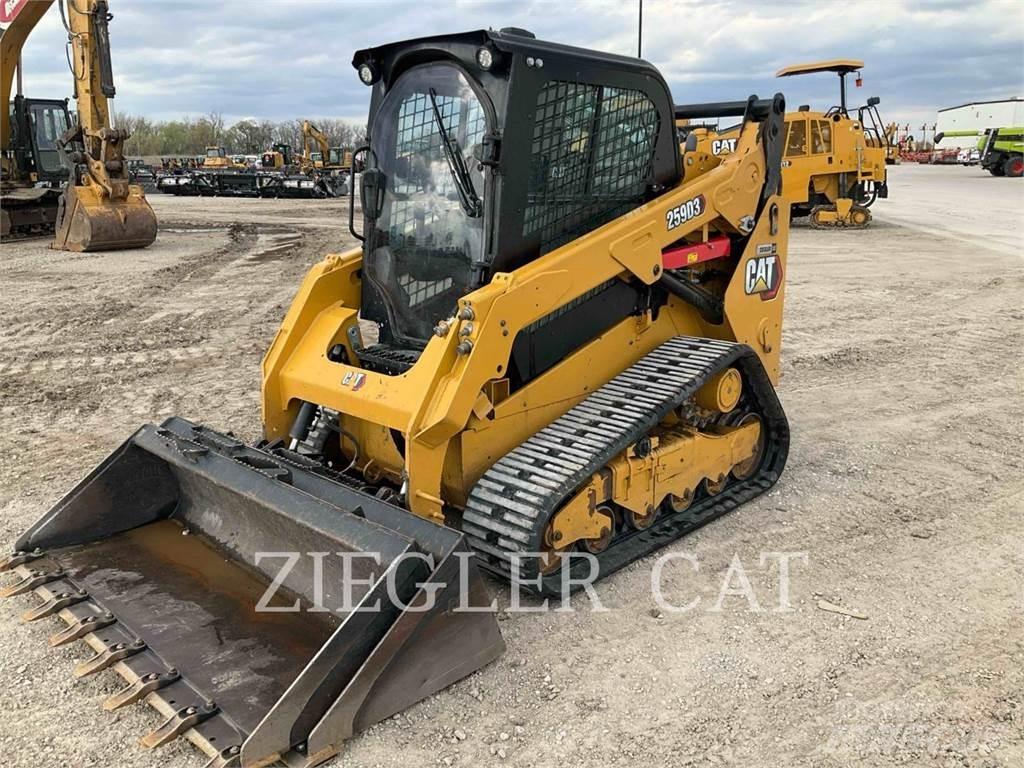 CAT 259D3 Vikšriniai krautuvai