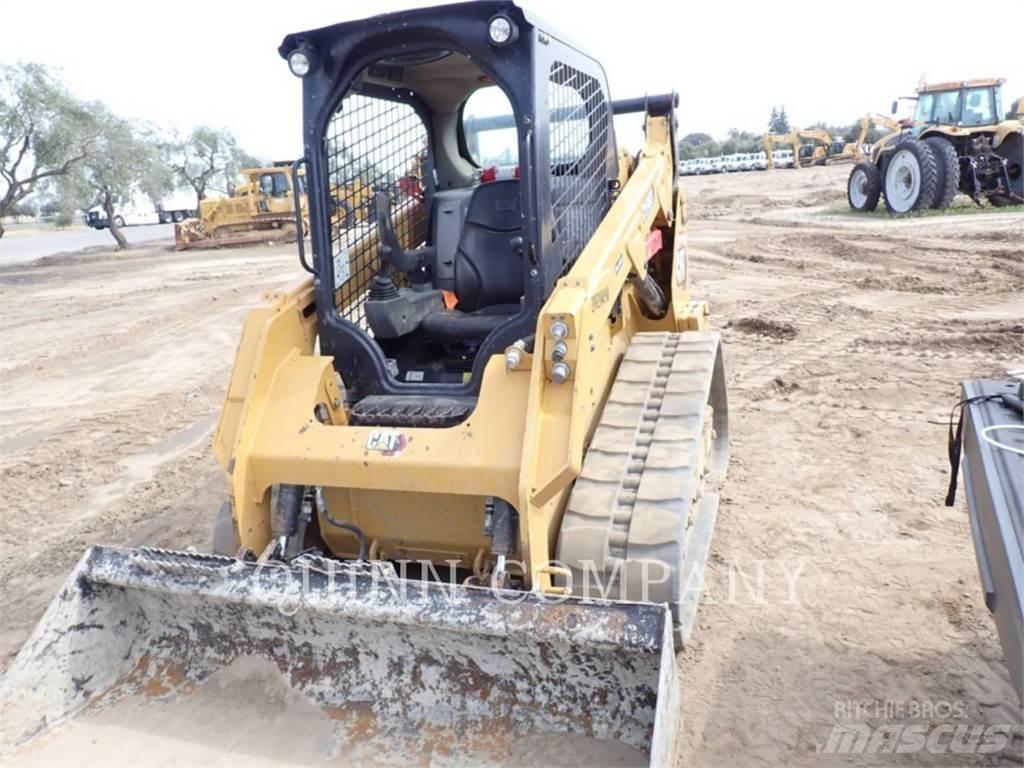 CAT 259D3 Krautuvai su šoniniu pasukimu