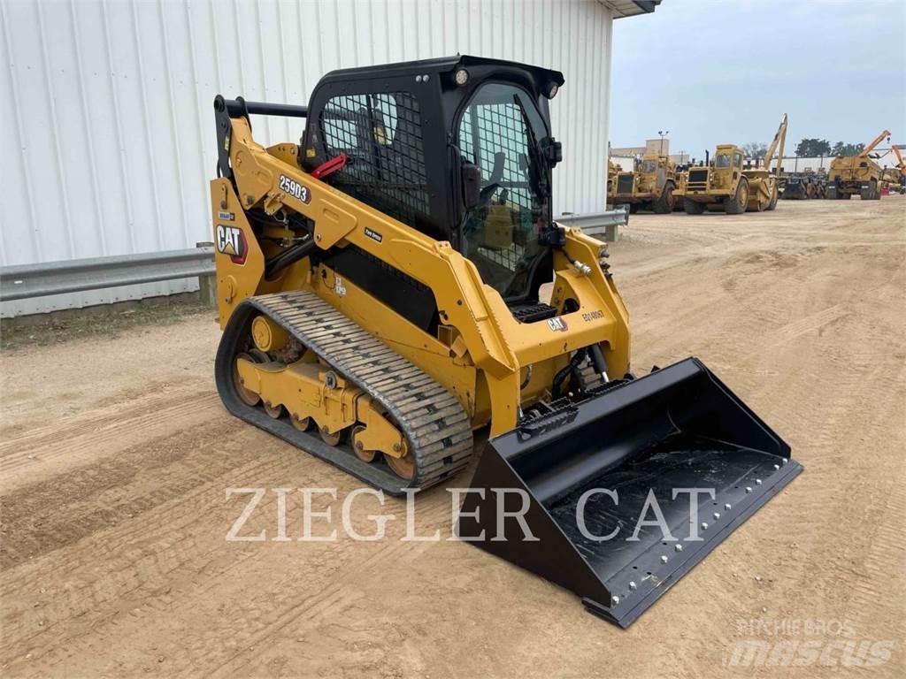 CAT 259D3 Vikšriniai krautuvai