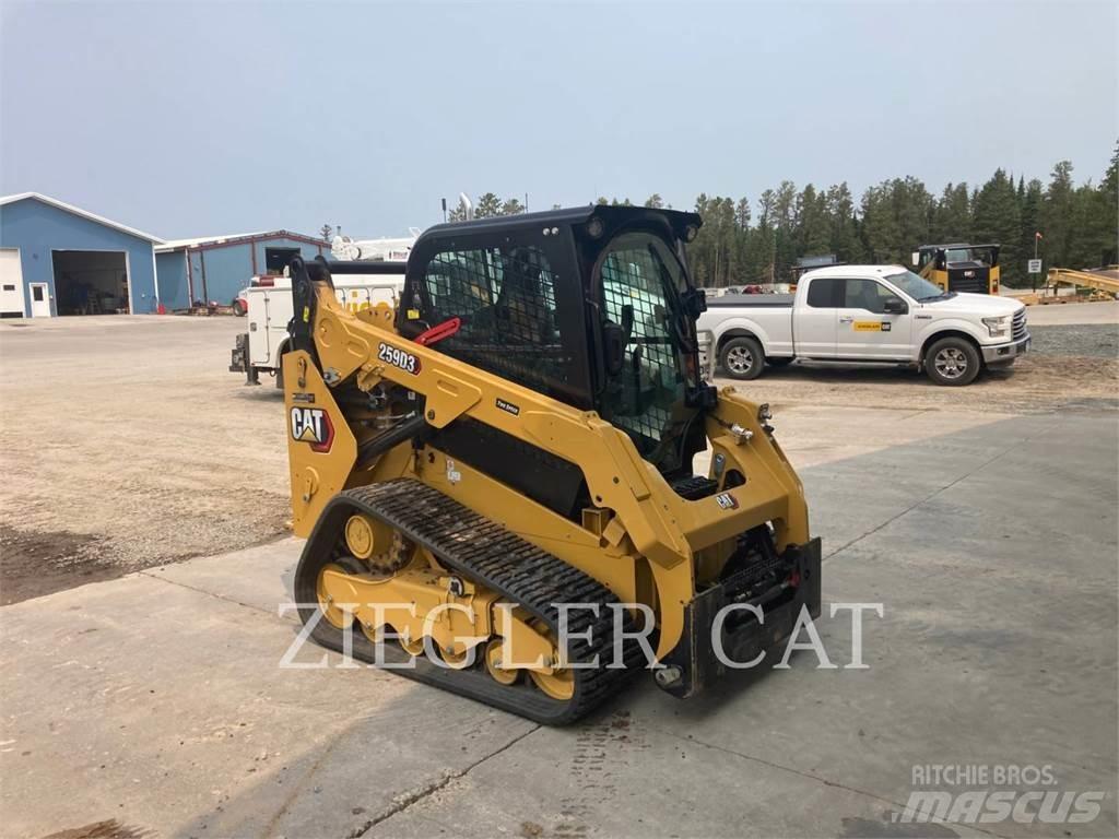 CAT 259D3 Vikšriniai krautuvai
