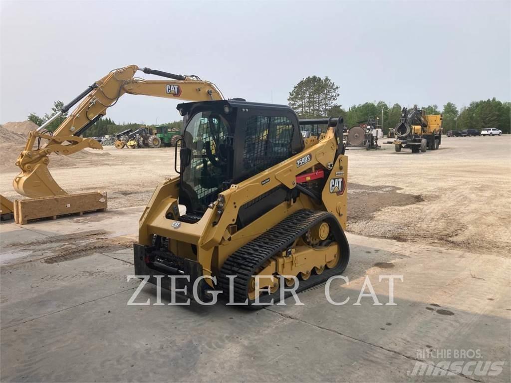 CAT 259D3 Vikšriniai krautuvai