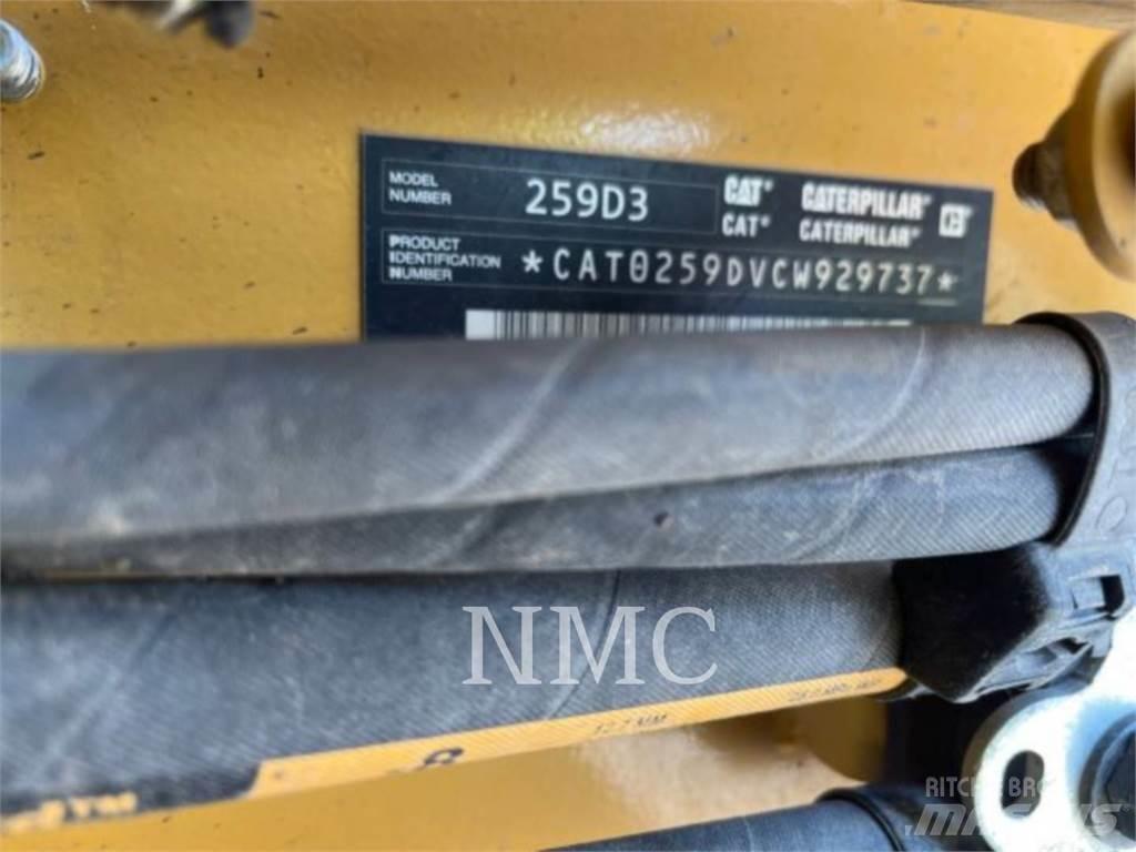 CAT 259D3 Vikšriniai krautuvai