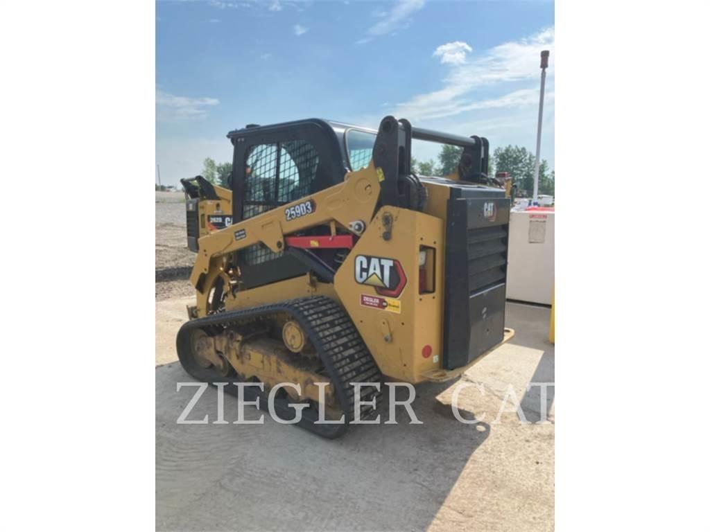CAT 259D3 Vikšriniai krautuvai