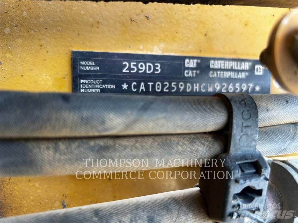 CAT 259D3 Vikšriniai krautuvai