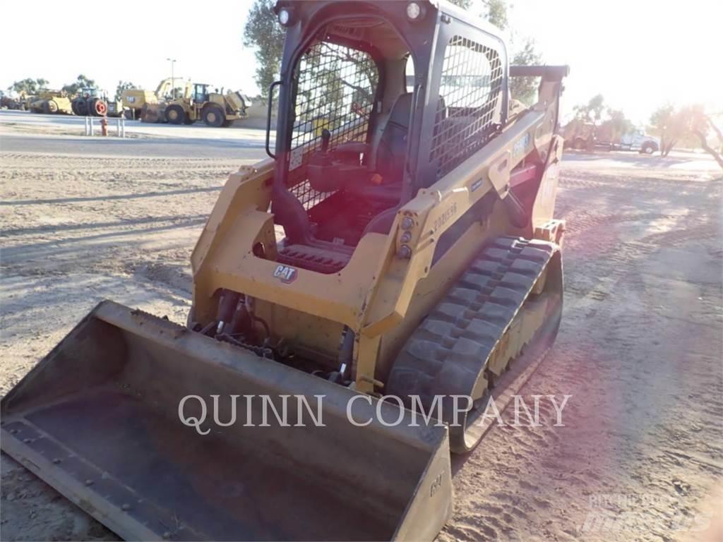 CAT 259D3 Krautuvai su šoniniu pasukimu