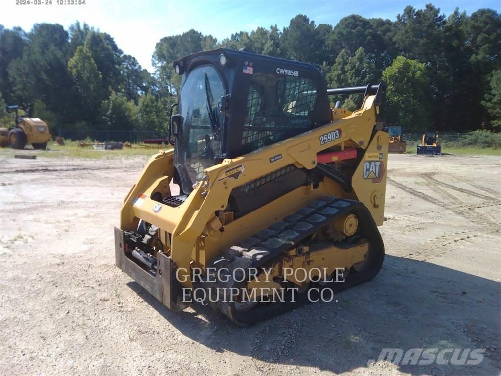 CAT 259D3 Vikšriniai krautuvai