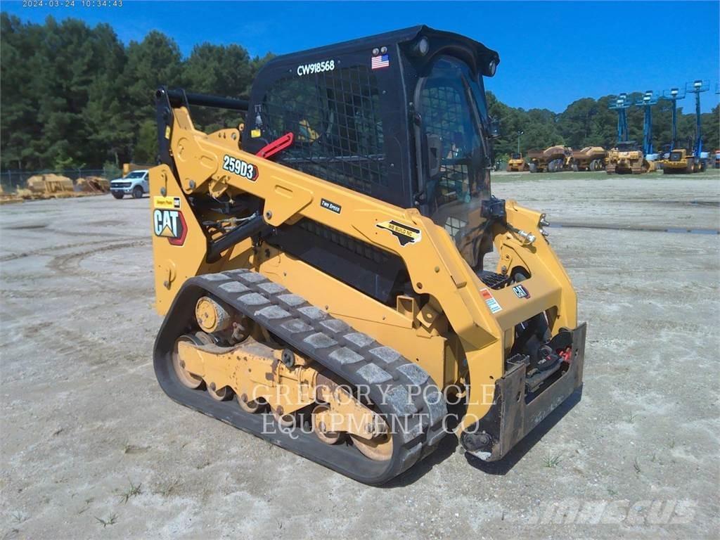 CAT 259D3 Vikšriniai krautuvai