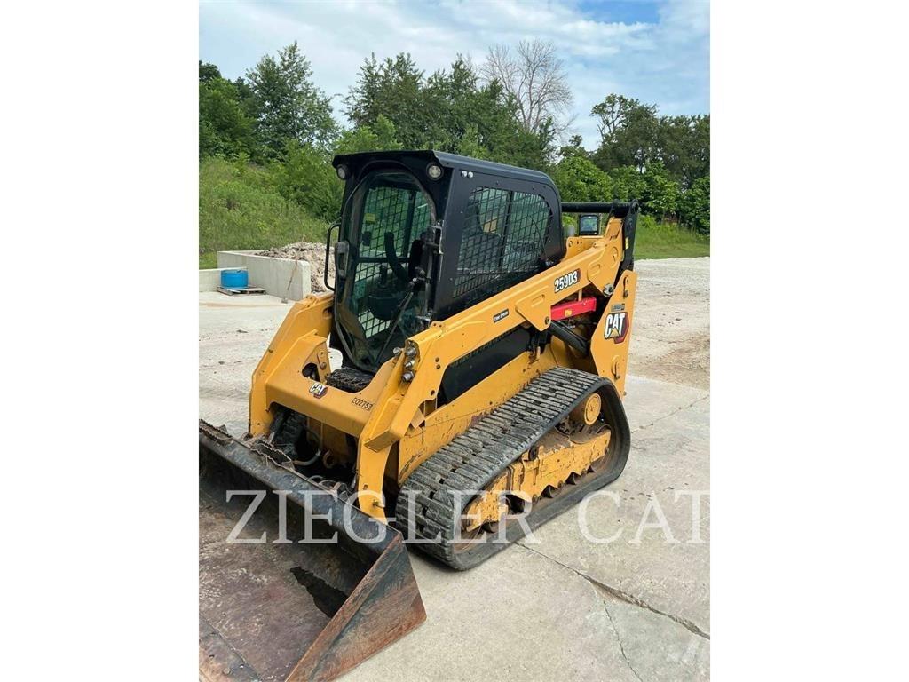 CAT 259D3 Vikšriniai krautuvai