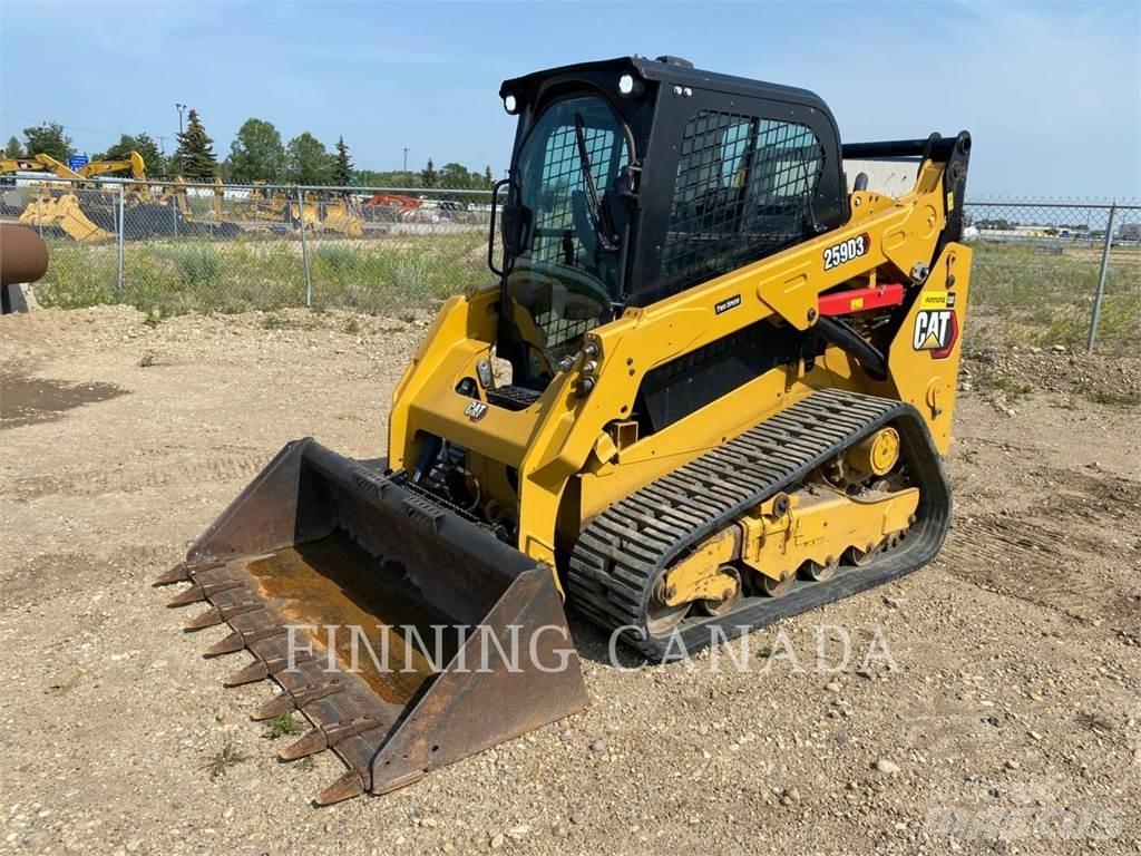 CAT 259D3 Vikšriniai krautuvai