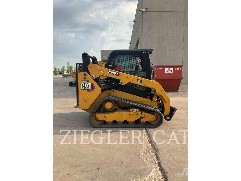 CAT 259D3 Vikšriniai krautuvai
