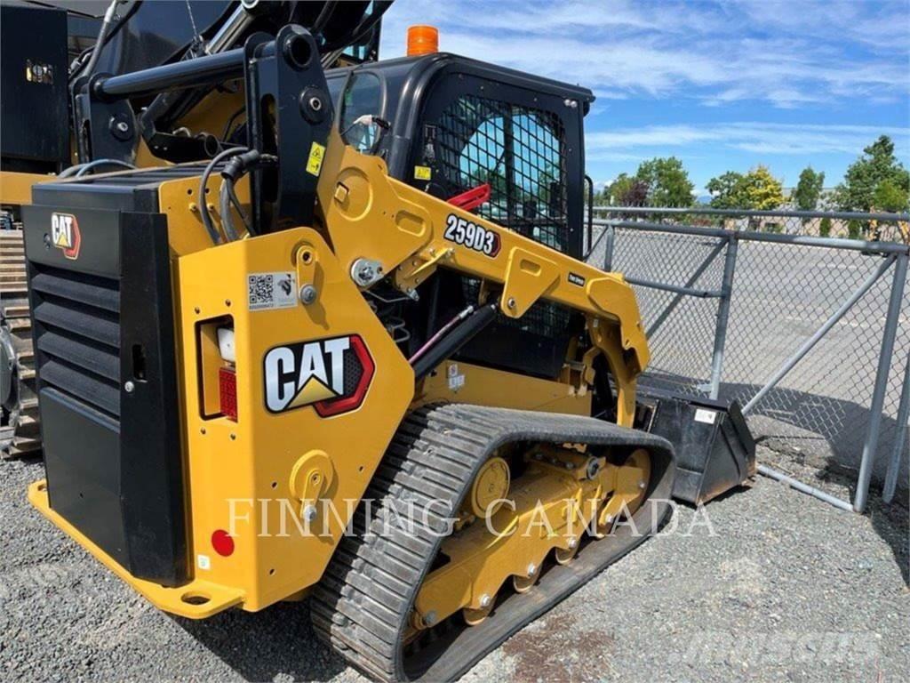 CAT 259D3 Vikšriniai krautuvai