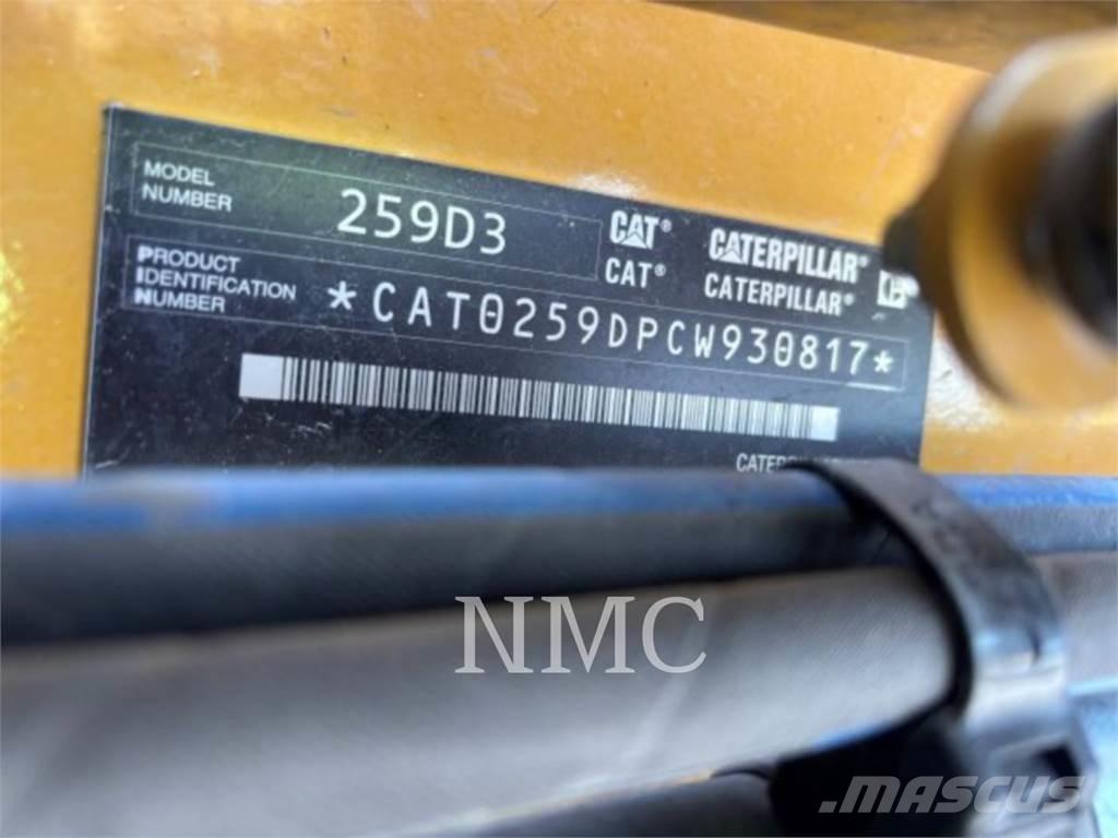 CAT 259D3 Vikšriniai krautuvai
