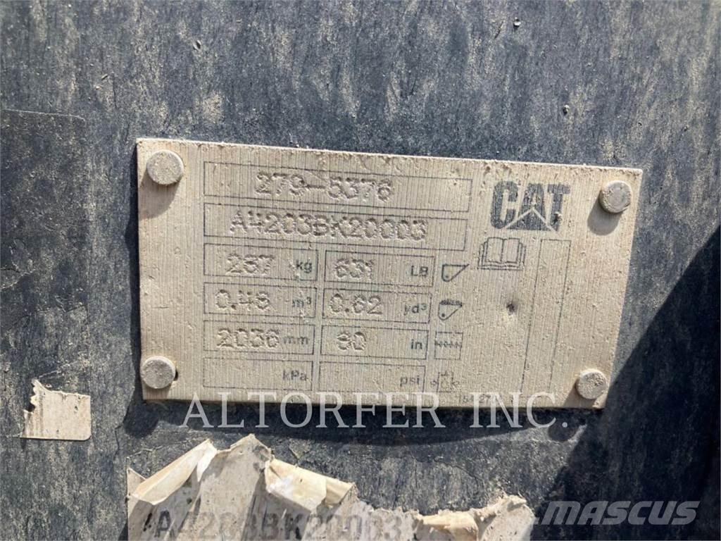 CAT 259D3 Krautuvai su šoniniu pasukimu