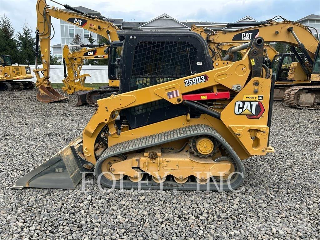 CAT 259D3 Vikšriniai krautuvai