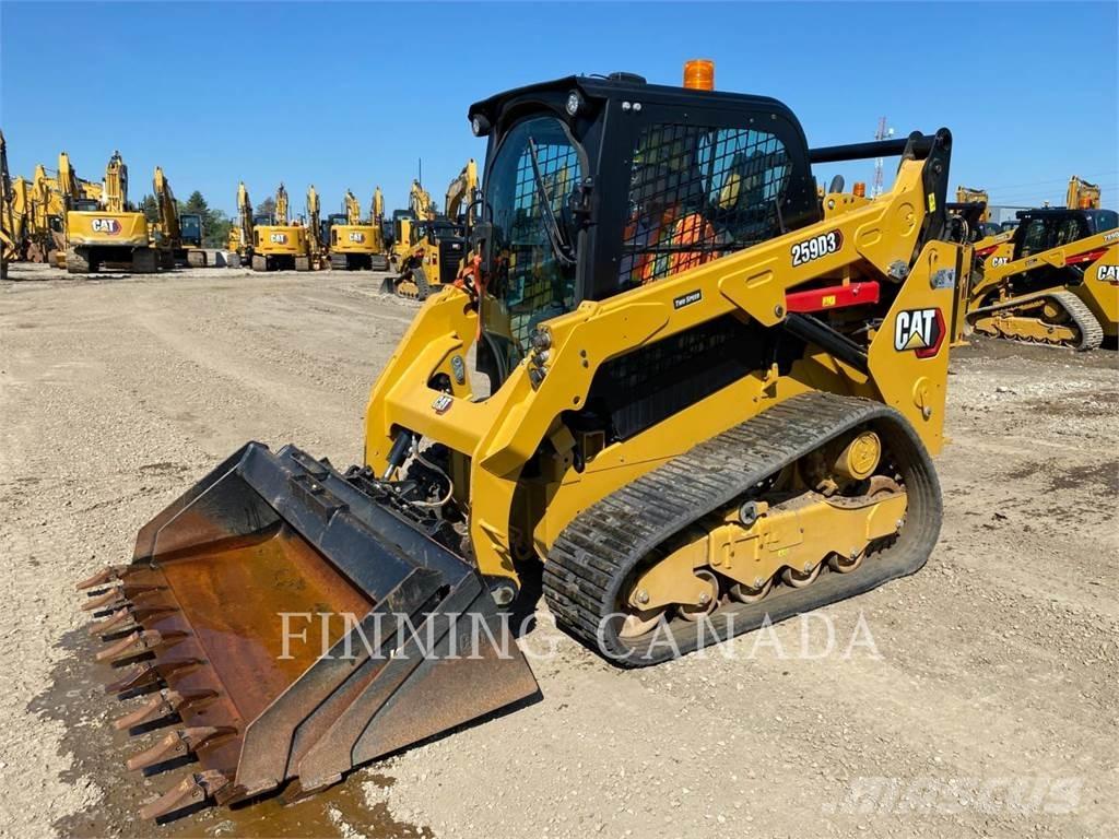 CAT 259D3 Vikšriniai krautuvai