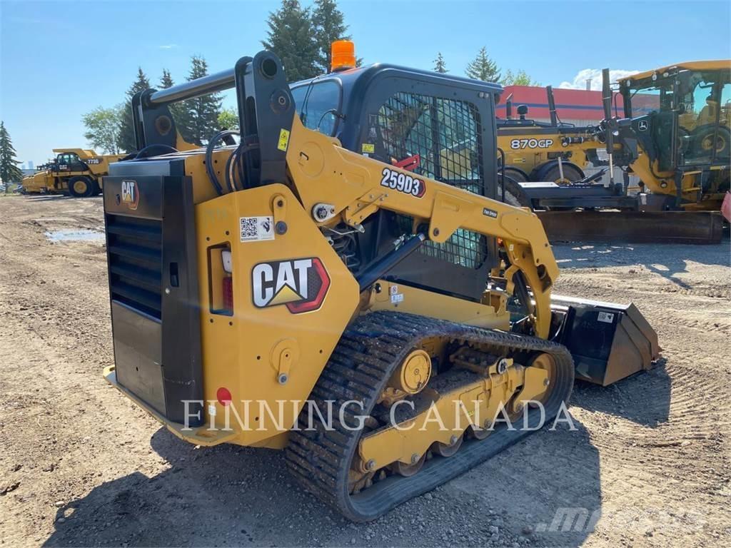 CAT 259D3 Vikšriniai krautuvai