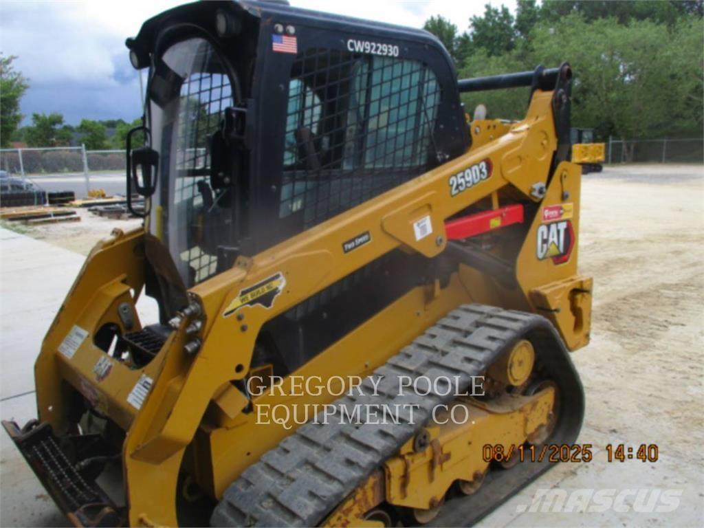 CAT 259D3 Vikšriniai krautuvai