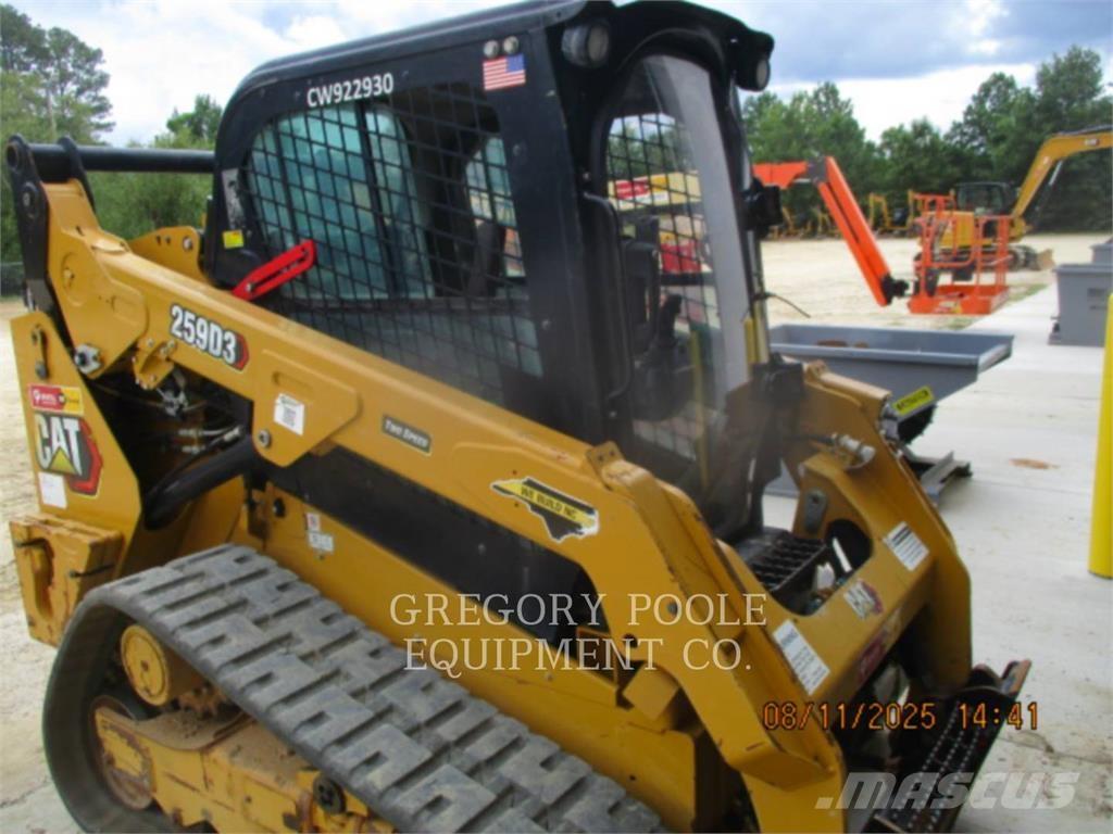 CAT 259D3 Vikšriniai krautuvai
