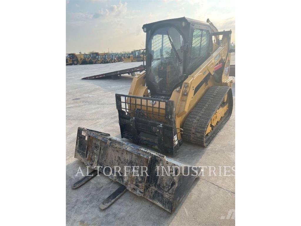 CAT 259D3 Krautuvai su šoniniu pasukimu