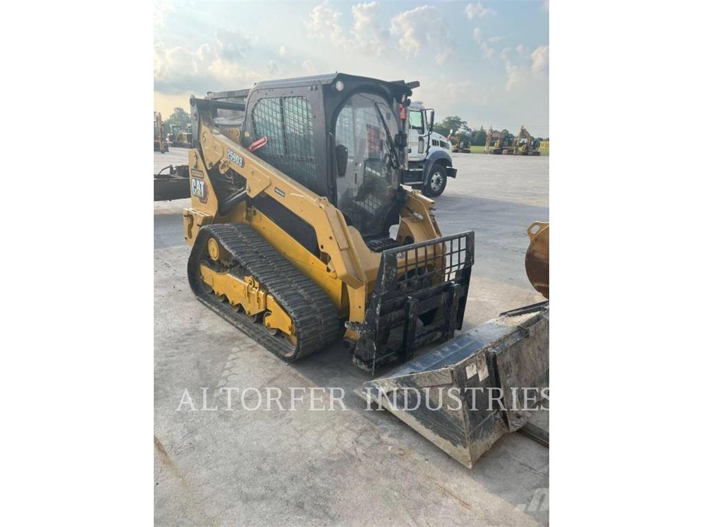 CAT 259D3 Krautuvai su šoniniu pasukimu