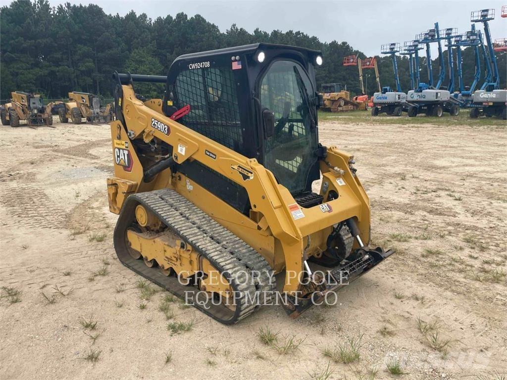 CAT 259D3 Vikšriniai krautuvai