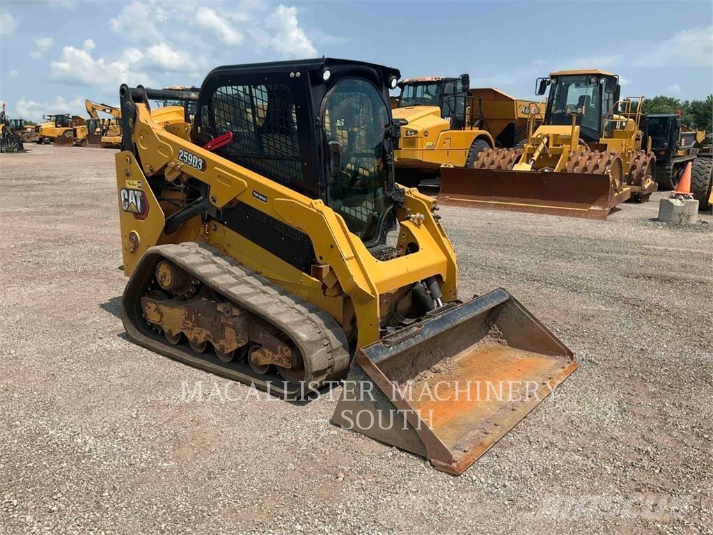 CAT 259D3 Vikšriniai krautuvai