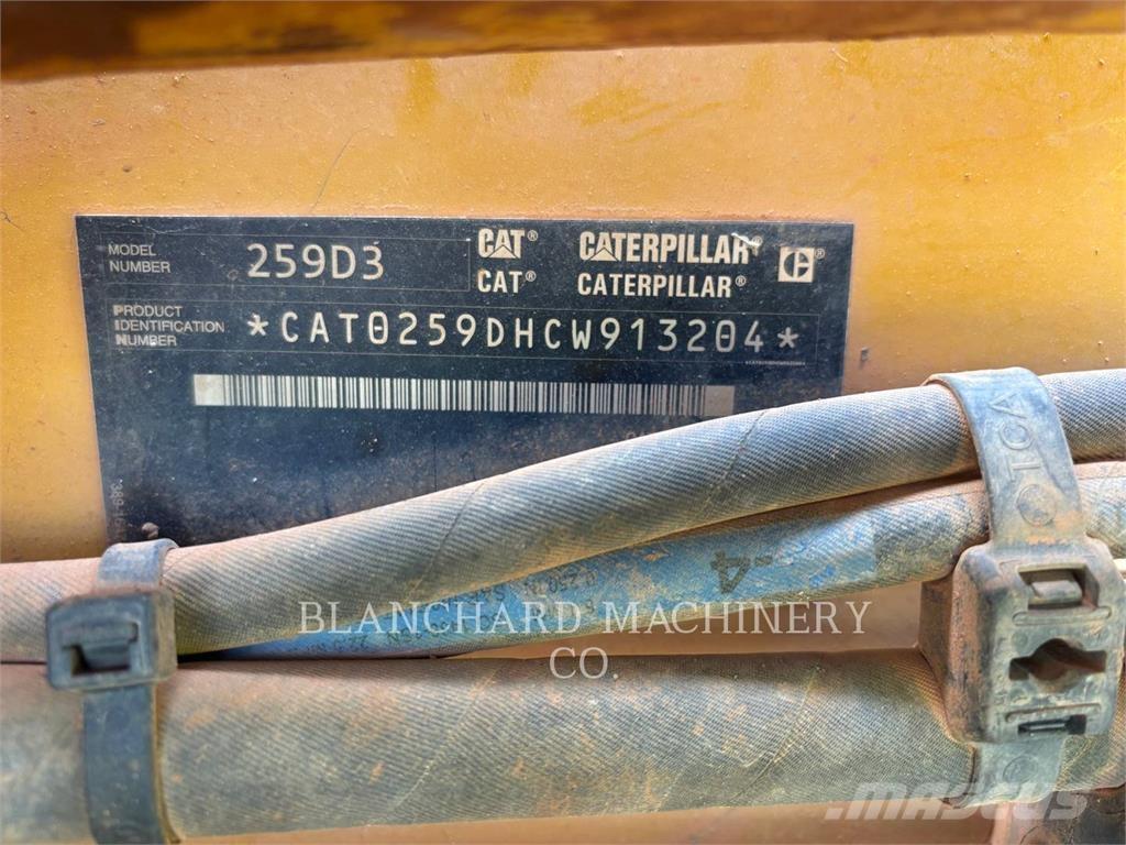 CAT 259D3 Vikšriniai krautuvai