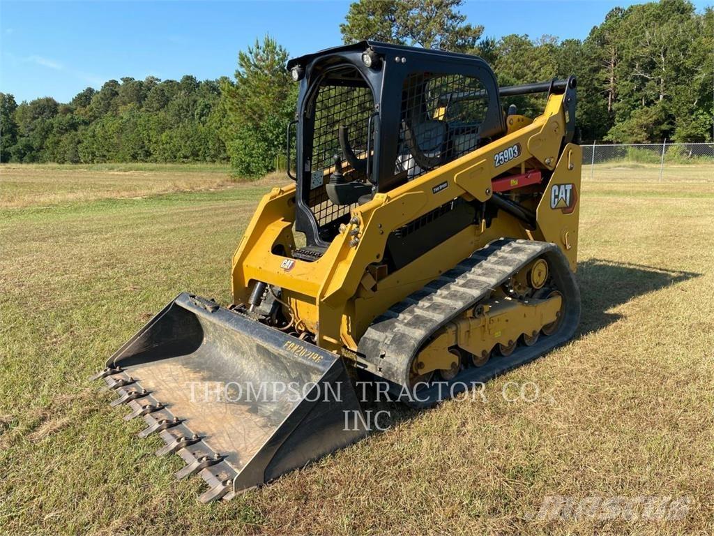 CAT 259D3 Vikšriniai krautuvai