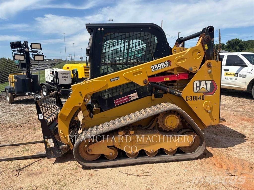 CAT 259D3 Vikšriniai krautuvai