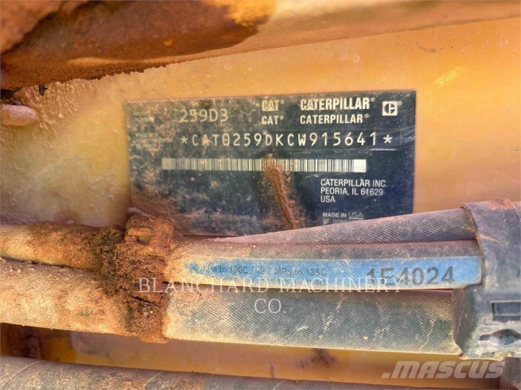 CAT 259D3 Vikšriniai krautuvai
