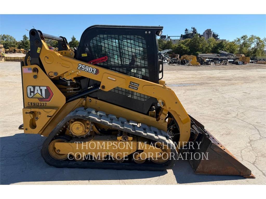 CAT 259D3 Vikšriniai krautuvai