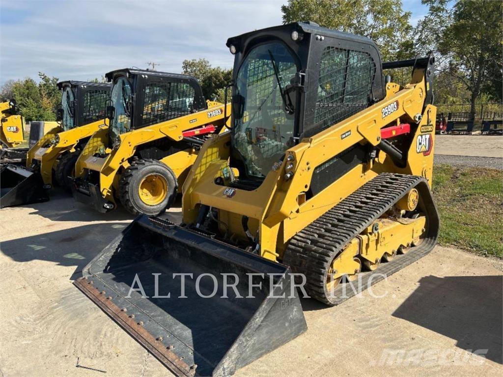 CAT 259D3 Krautuvai su šoniniu pasukimu